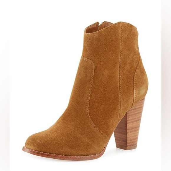 JOIE Dalton suede bootie in color Whiskey size 36,5 - Picture 2 of 11
